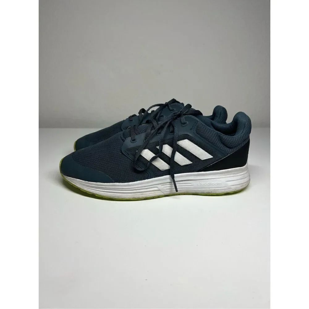 Adidas Galaxy 5 Mens Adult Running Fitness Trainer Shoe Blue/White - Size 11